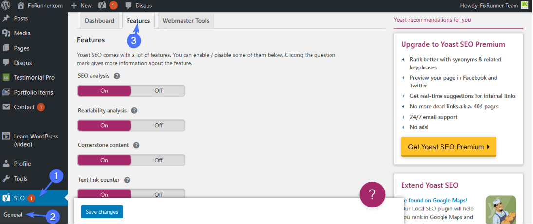 Generating XML using Yoast SEO