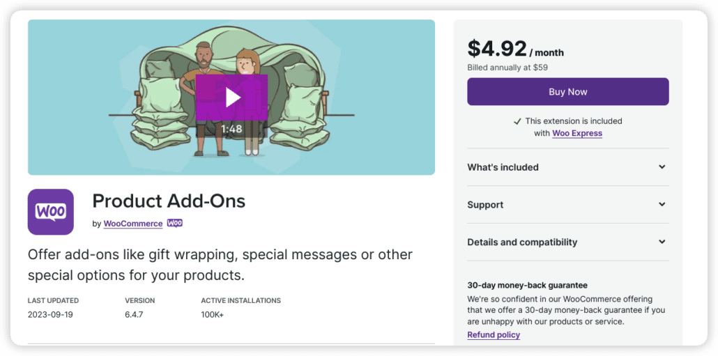 Product Add-Ons