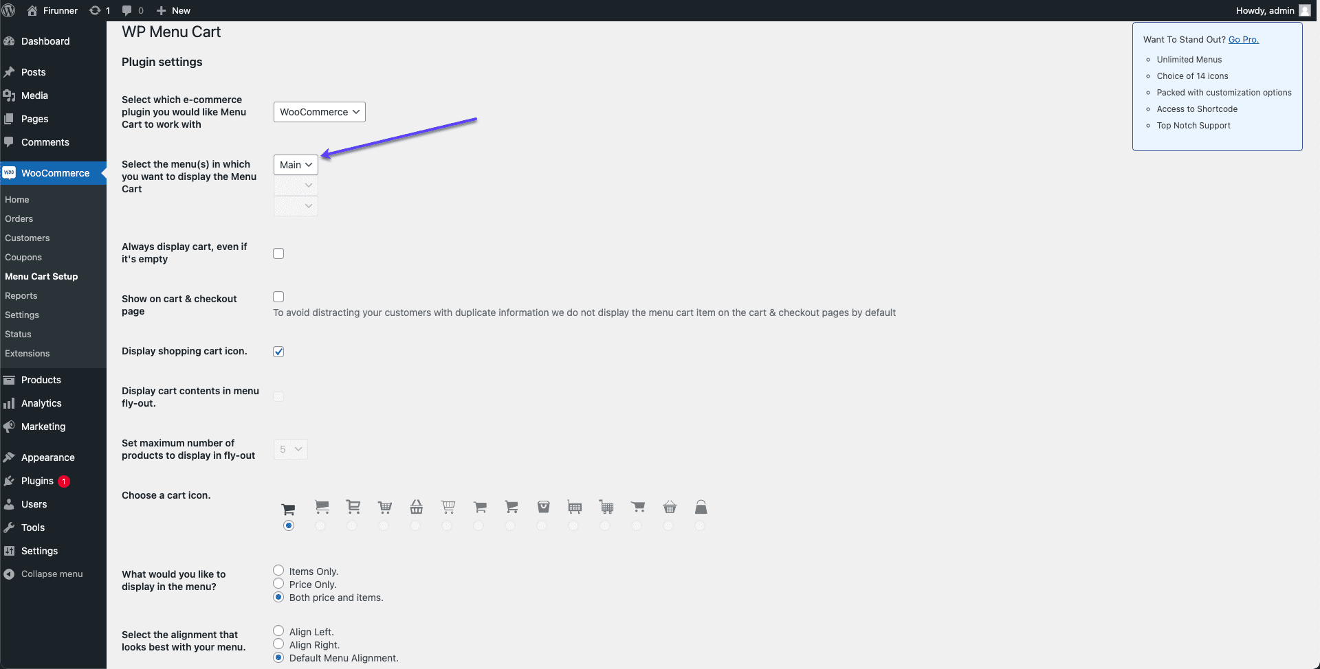 plugin settings - how to recover abandoned cart in woocommerce