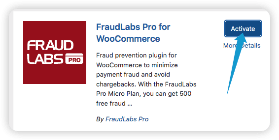 Activate plugin