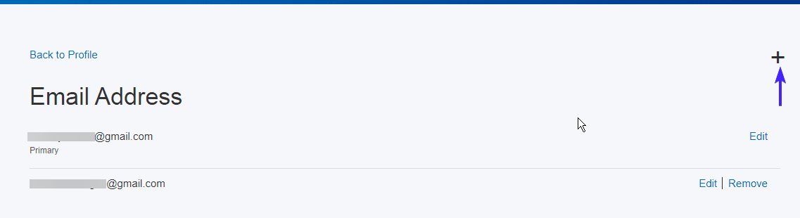 How to add another email