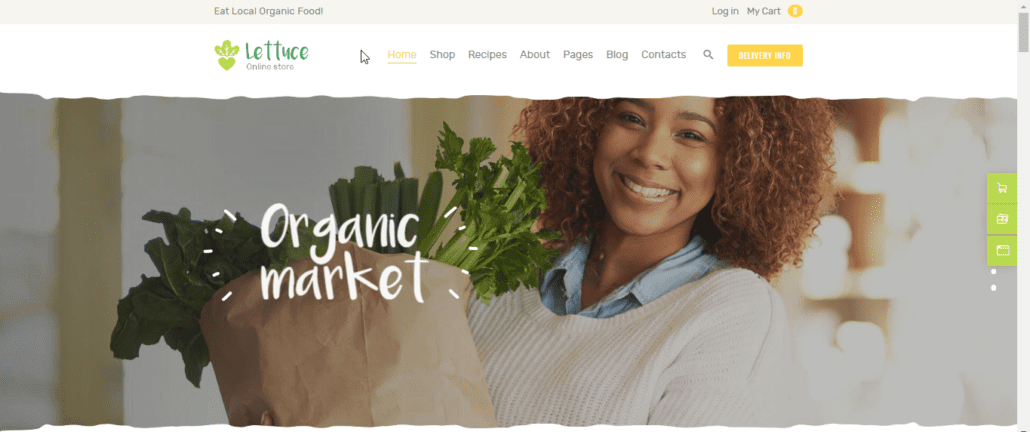 Lettuce Theme - woocommerce themes