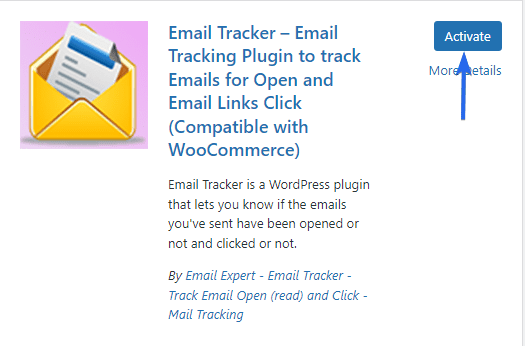 Activate plugin