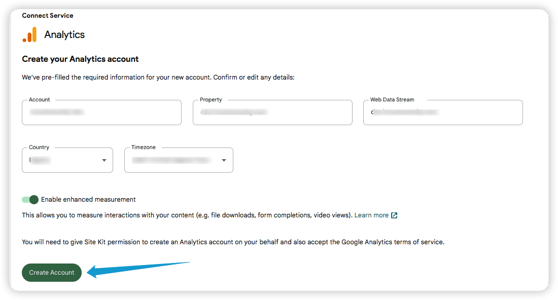 Create google analytics account - How to Fix Broken Links in WordPress