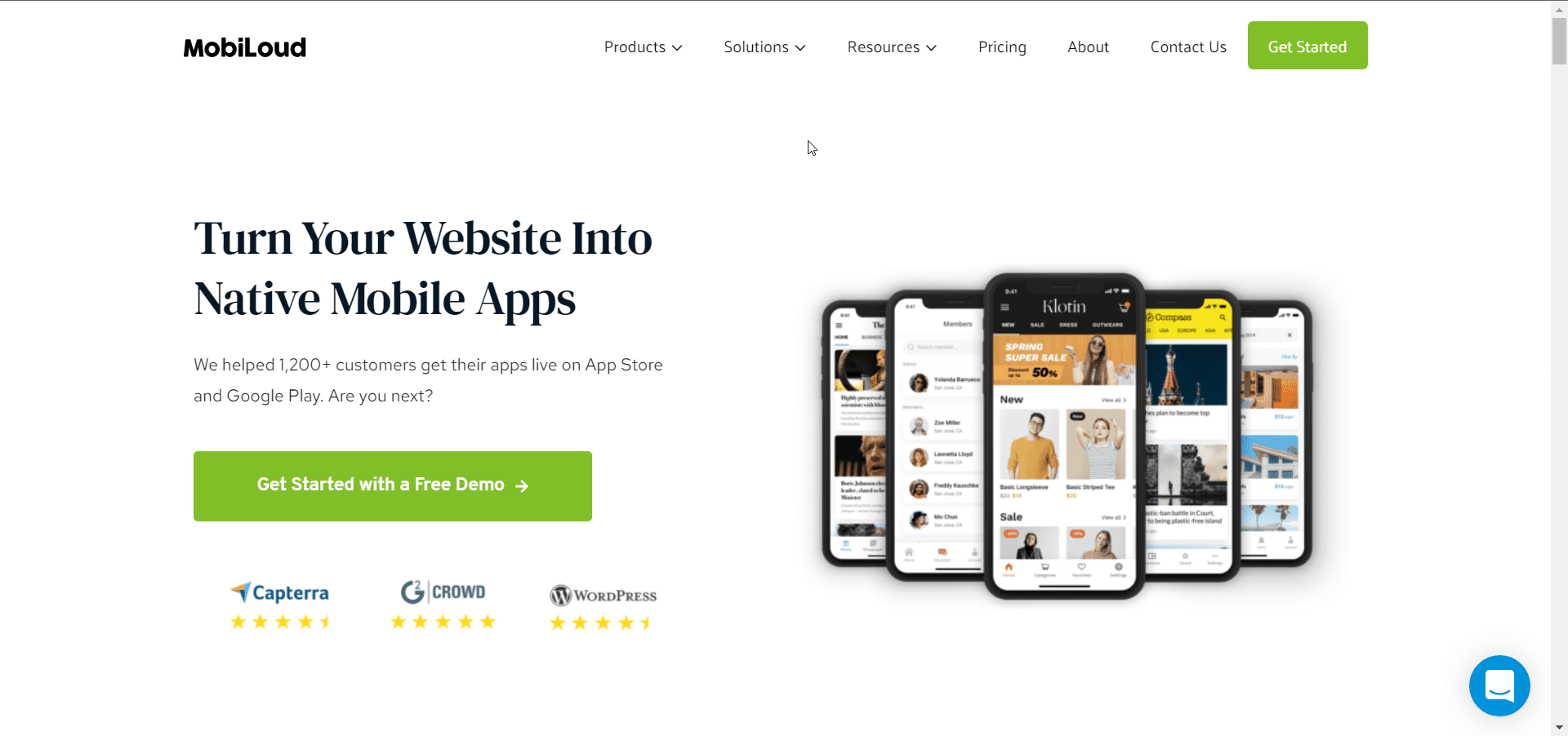 MobiLoud - WordPress to app