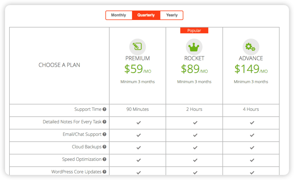 FixRunner Pricing plan