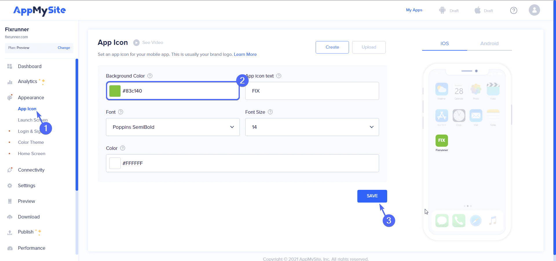 Customizing your WordPress mobile app