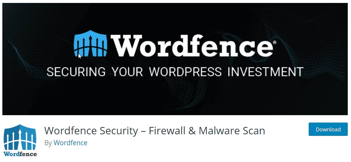 Wordfence security - WordPress firewall plugin