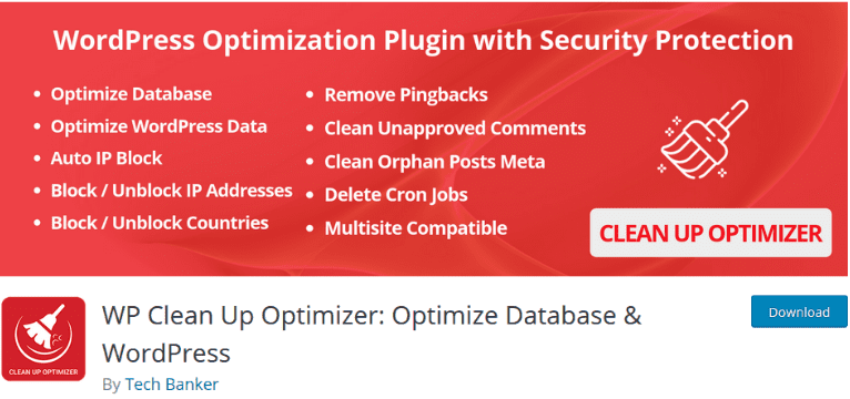 WP clean up optimizer