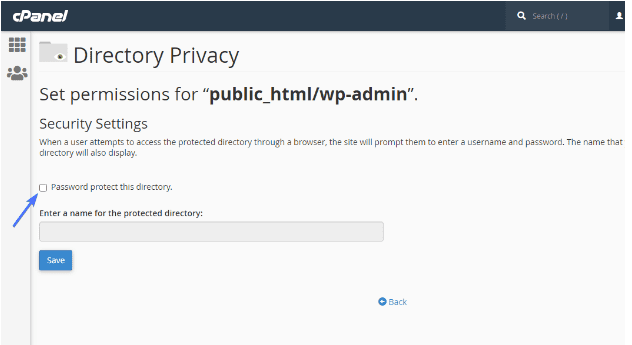 Remove password protection to solve 401 error
