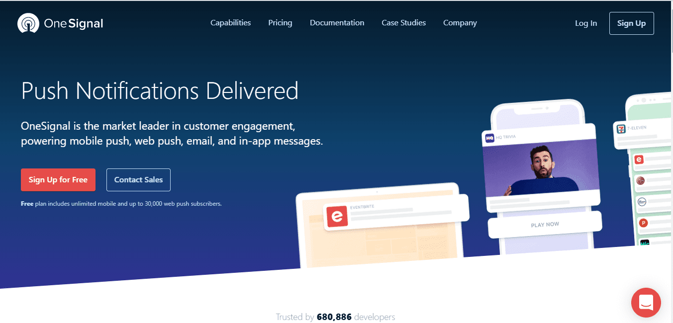 OneSignal - wordpress push notifications