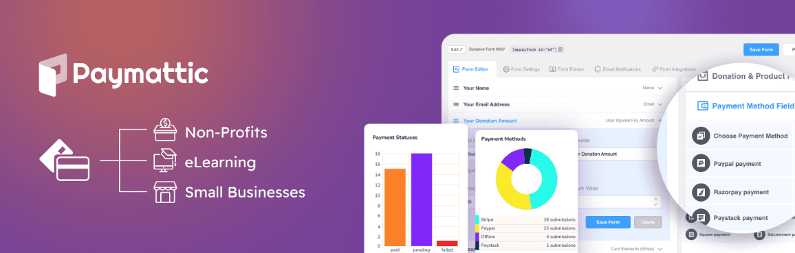 Paymattic payment plugin