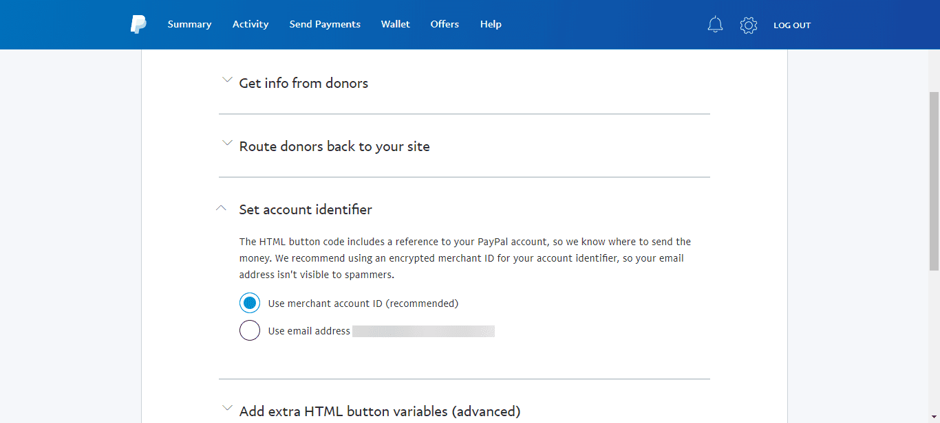 paypal-button-merchant-account-id