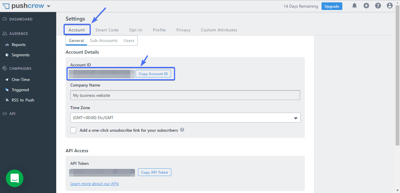 Add PushCrew to Your Website