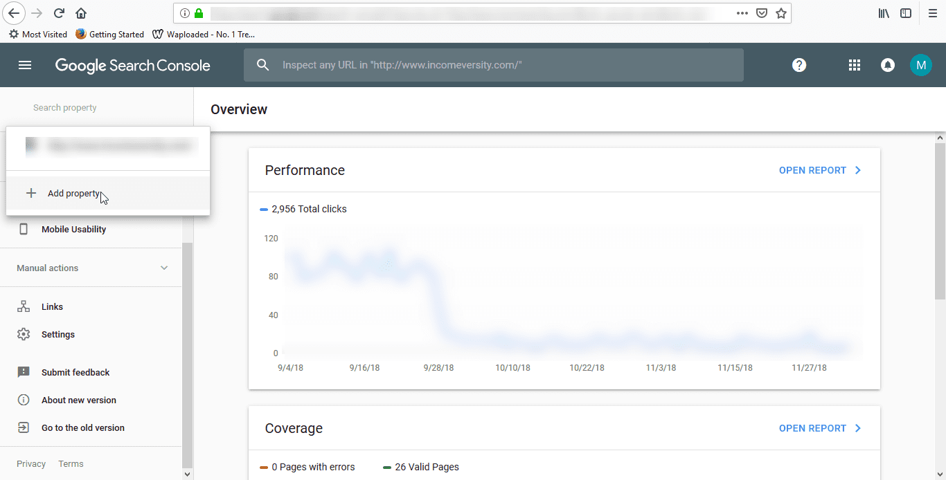 Remove Gogle malware warning: google search console - webmaster tools