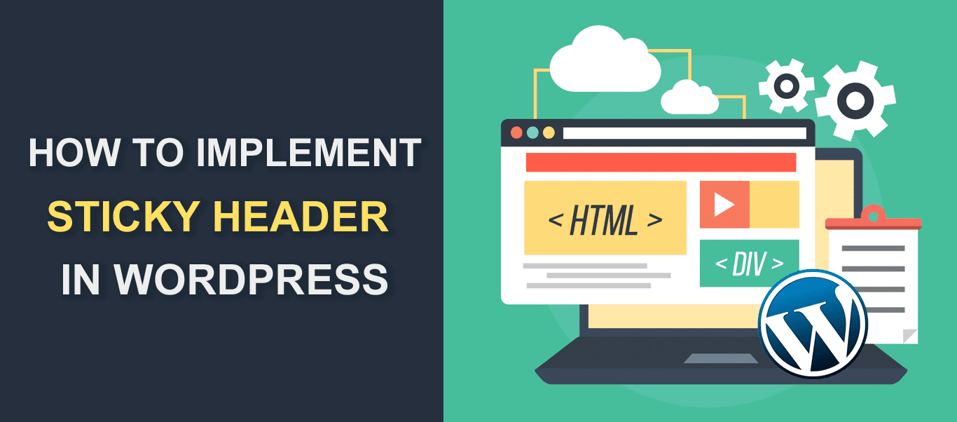 Sticky Header In WordPress