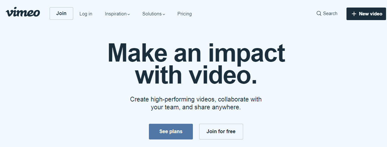 Video Hosting on Vimeo