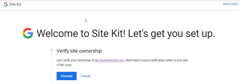 Welcome to Google Site Kit Plugin