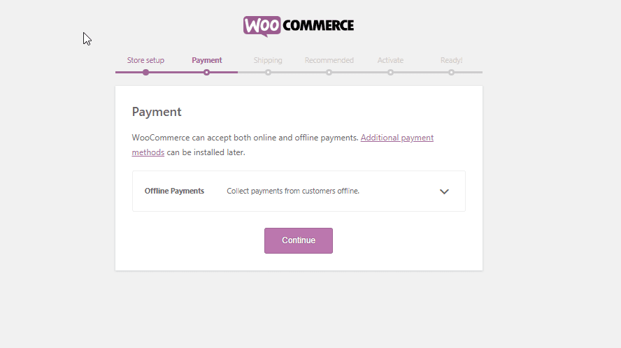 Payment methods
