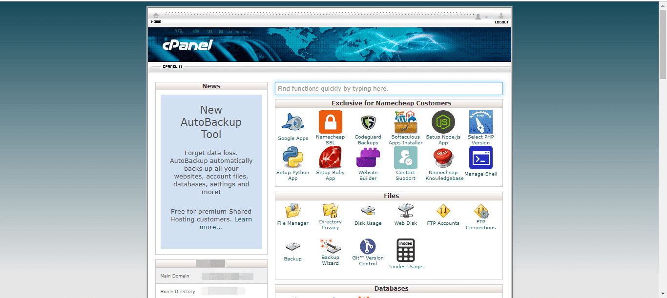 cPanel WordPress