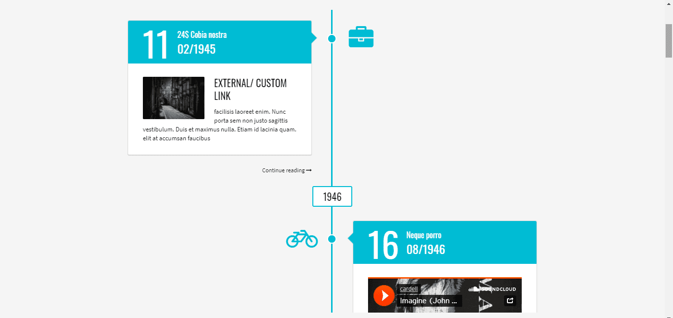 WordPress Timeline Plugin