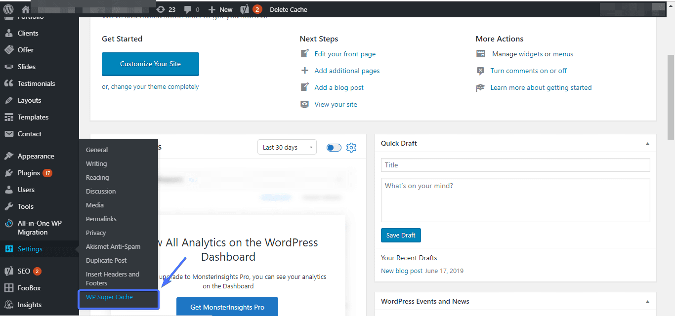 WordPress Super Cache