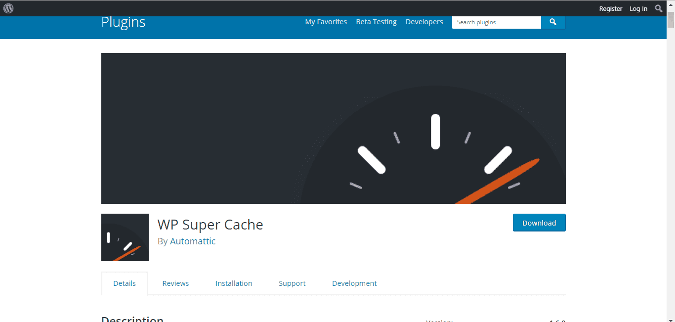 WordPress Super Cache